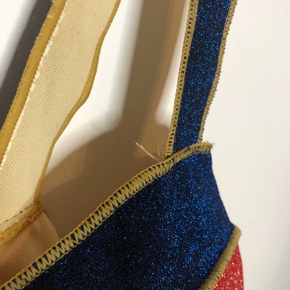 Metallic patch-work bikini size Large - Picture 5 of 13